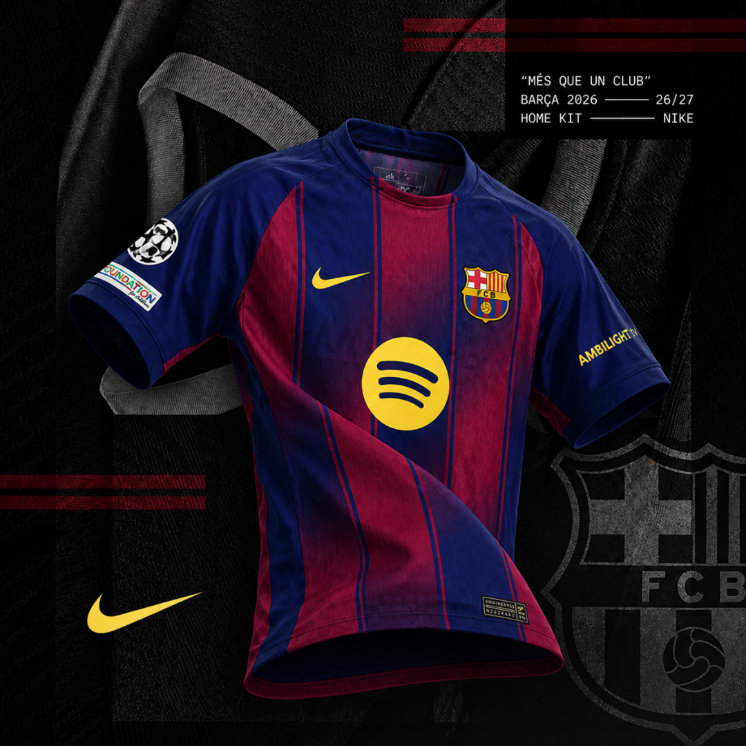 CAMISETA FC BARCELONA™ 2026 | NUEVA TEMPORADA